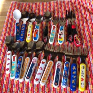 Baby spoons and forks